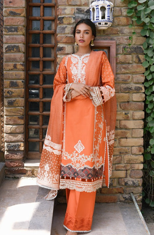 Qalamkar Qline Linen Collection – VL-03 MALA