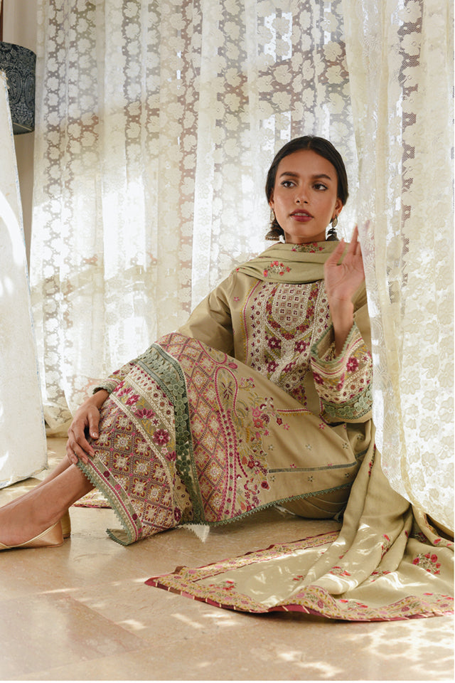 Qalamkar D-265 Linen main image 0