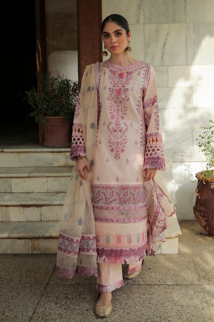 Qalamkar Qline Summer Lawn Collection 2022  – AQ-08  SAMAR