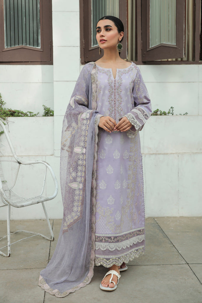 Qalamkar Qline Summer Lawn Collection 2022  – AQ-11  AMYRA