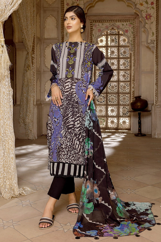 Quas by Charizma C-Prints Lawn Collection – QBW-02