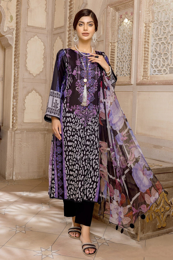 Quas by Charizma C-Prints Lawn Collection – QBW-03