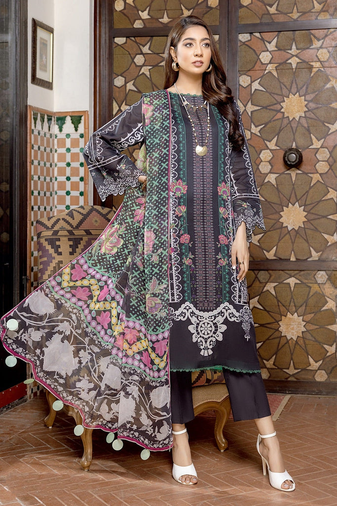 Quas by Charizma C-Prints Lawn Collection – QBW-07
