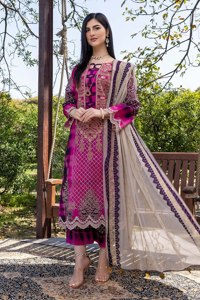 Quas by Charizma Eid Edition · Embroidered Printed Luxury Lawn Collection – QE-03