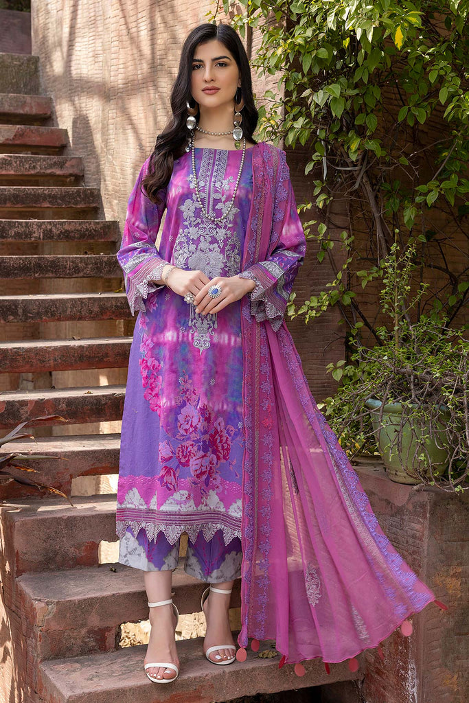 Quas by Charizma Eid Edition · Embroidered Printed Luxury Lawn Collection – QE-05