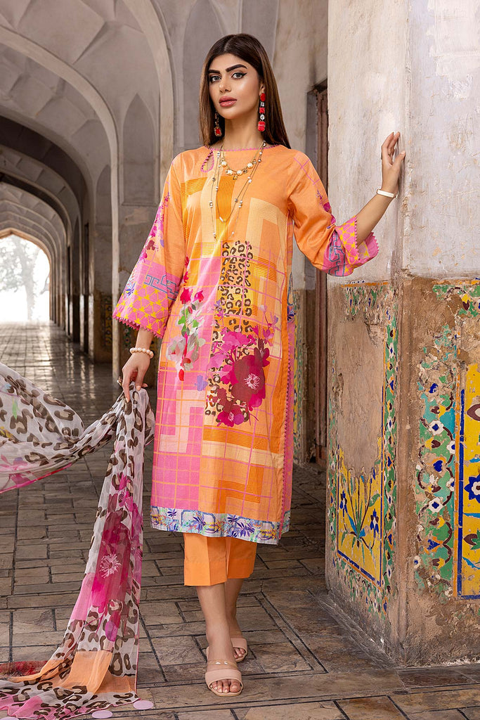 Quas by Charizma Printed Lawn Collection Chapter 1 – QP-02
