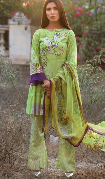 Latisha Lawn Collection by Sana & Sara – RC-98A