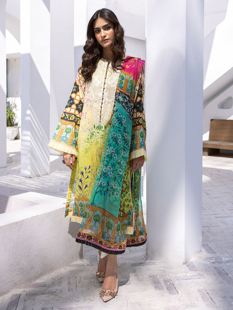 Roheenaz Leya Lawn Collection 2024 – Seaside Serenade