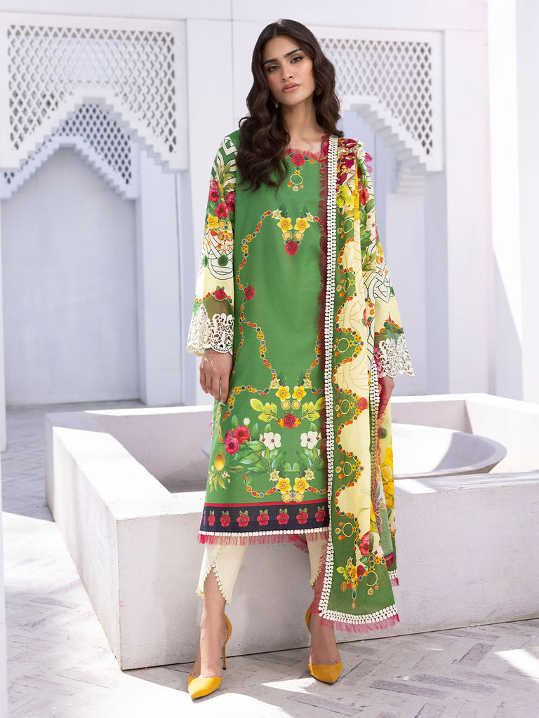 Roheenaz Leya Lawn Collection 2024 – Starfish Stroll