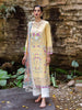 Roheenaz Dahlia Embroidered Lawn Collection – Daffodil