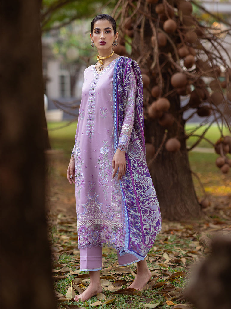 Roheenaz Dahlia Embroidered Lawn Collection – Hyacinth