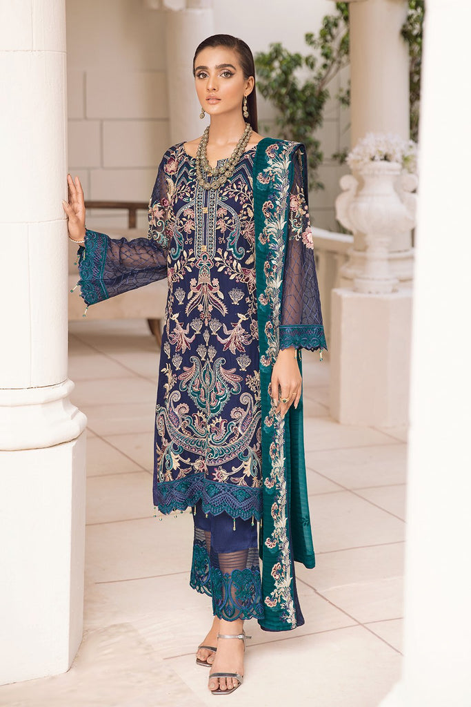 Ramsha Chevron Chiffon Collection Vol-4 – A-403