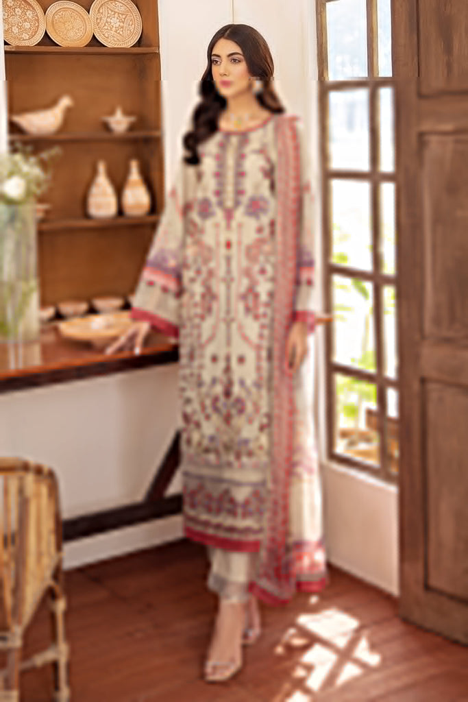 Ramsha Mashaal Lawn Collection 2022 – L-410