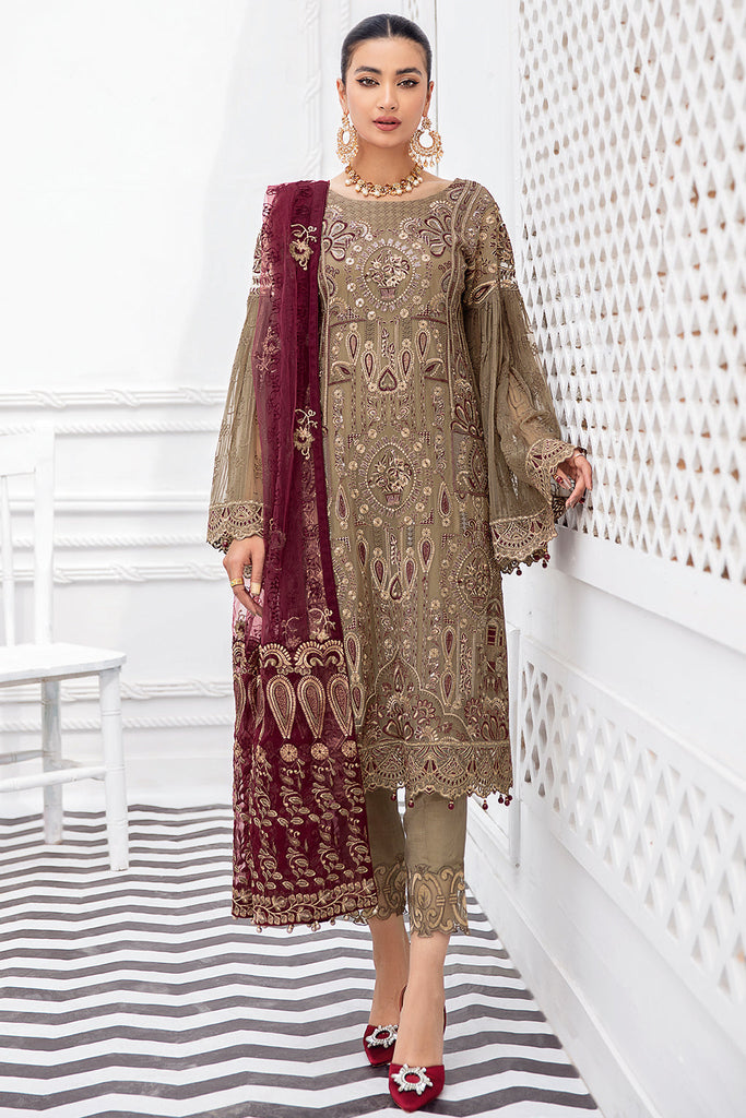Ramsha Rangoon Chiffon Collection Vol-8 – D-801