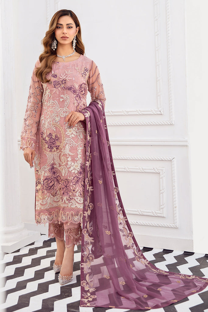 Ramsha Rangoon Chiffon Collection Vol-8 – D-803