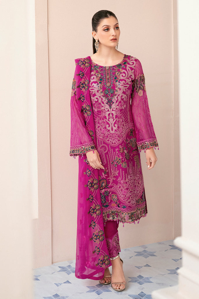 Ramsha Rangoon Luxury Chiffon Collection – D-912