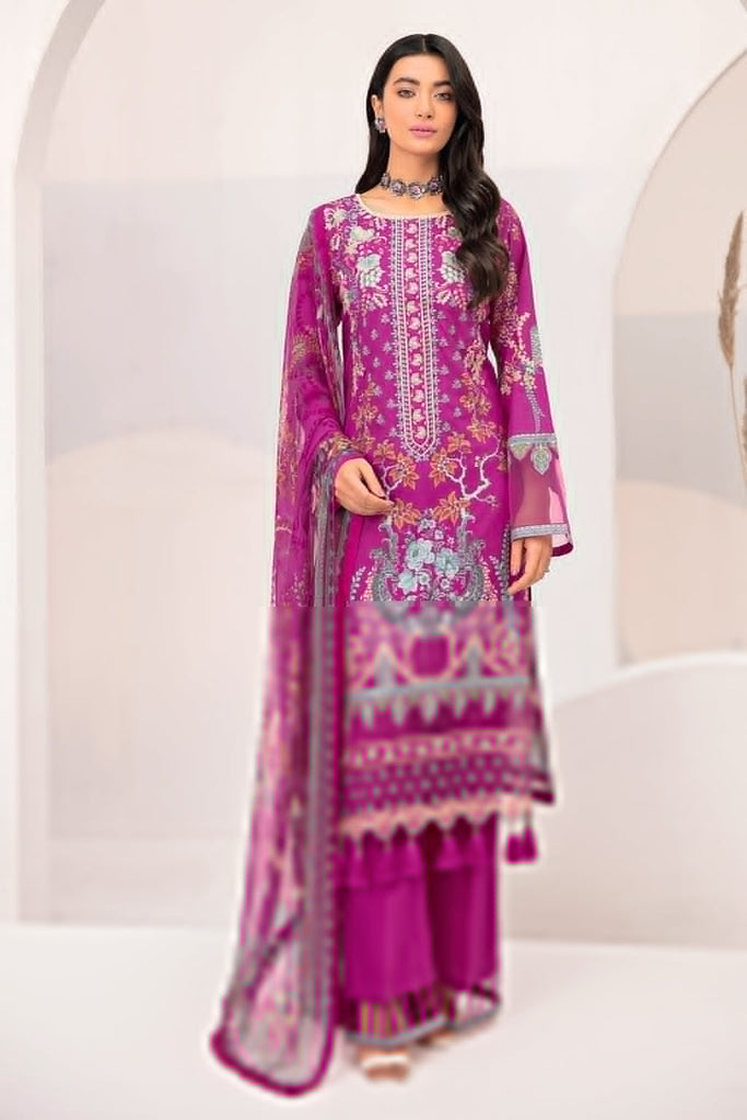 Ramsha Reet Lawn Collection 2022 – R-410