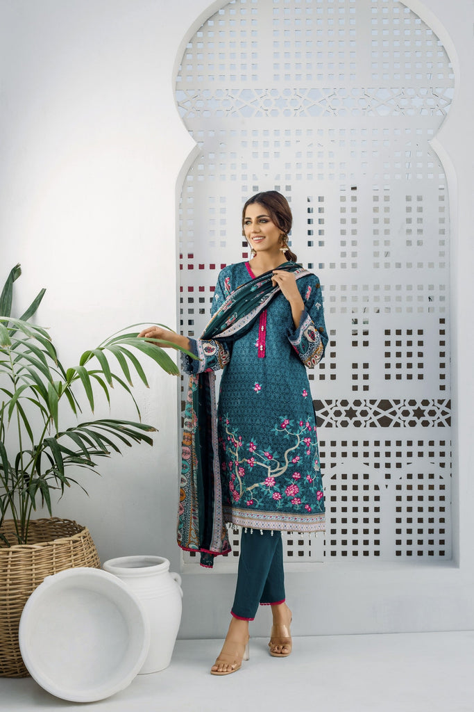 Rangreza Embroidered Lawn Collection – RE22-5