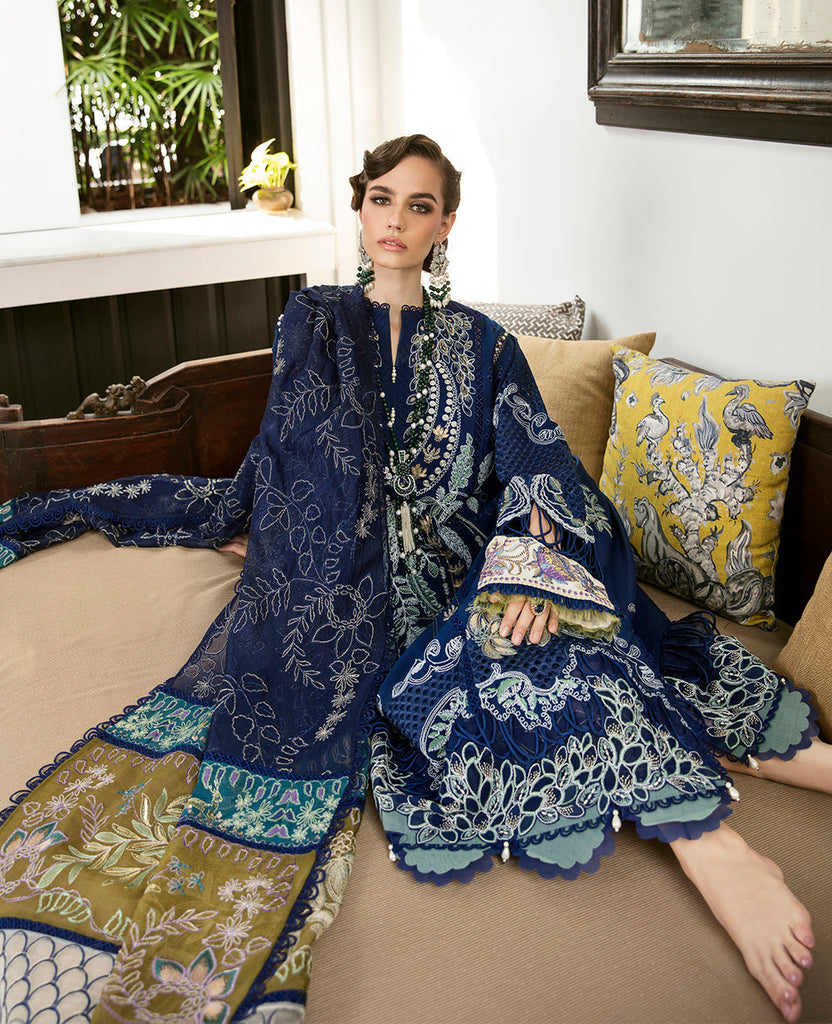Republic Womenswear Leilani Luxury Eid Lawn Collection 2022 – Melati - D5A