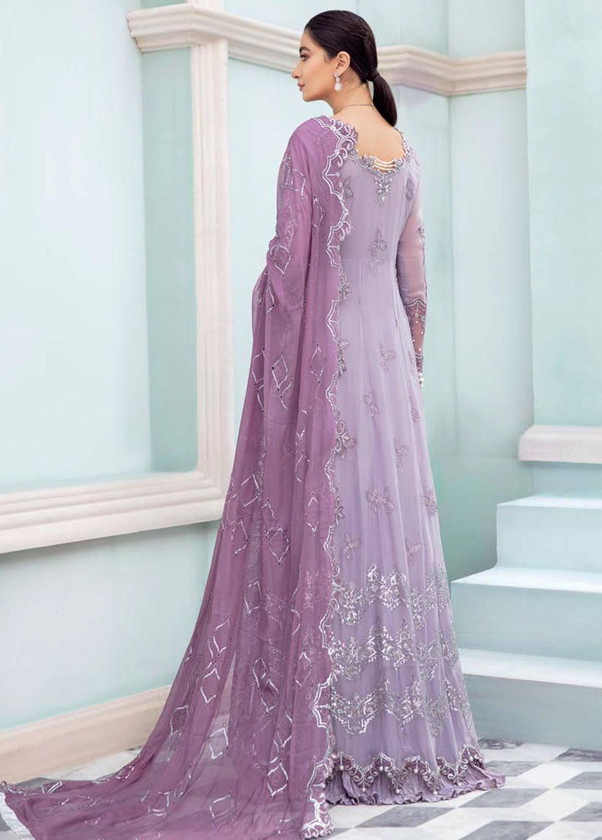 Roheenaz Kalidaar Luxury Chiffon Collection 2022 – RCH-22-03 – YourLibaas