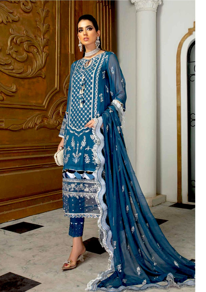 Roheenaz by Mushq Luxury Chiffon Collection '21 – D-8