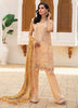 Roheenaz by Mushq Lawn Collection – RNZ-08-A Peach Peony