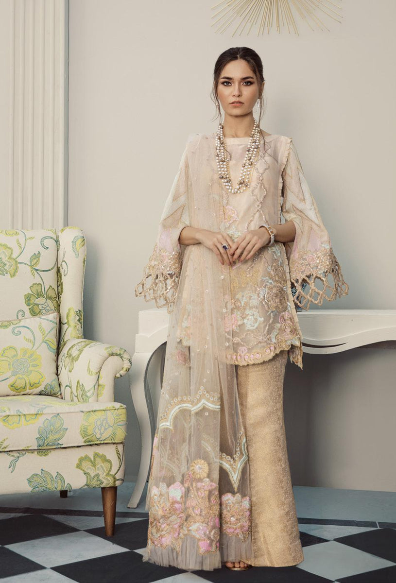 Rouche Luxe Collection 2020 – Marigold Bloom – YourLibaas