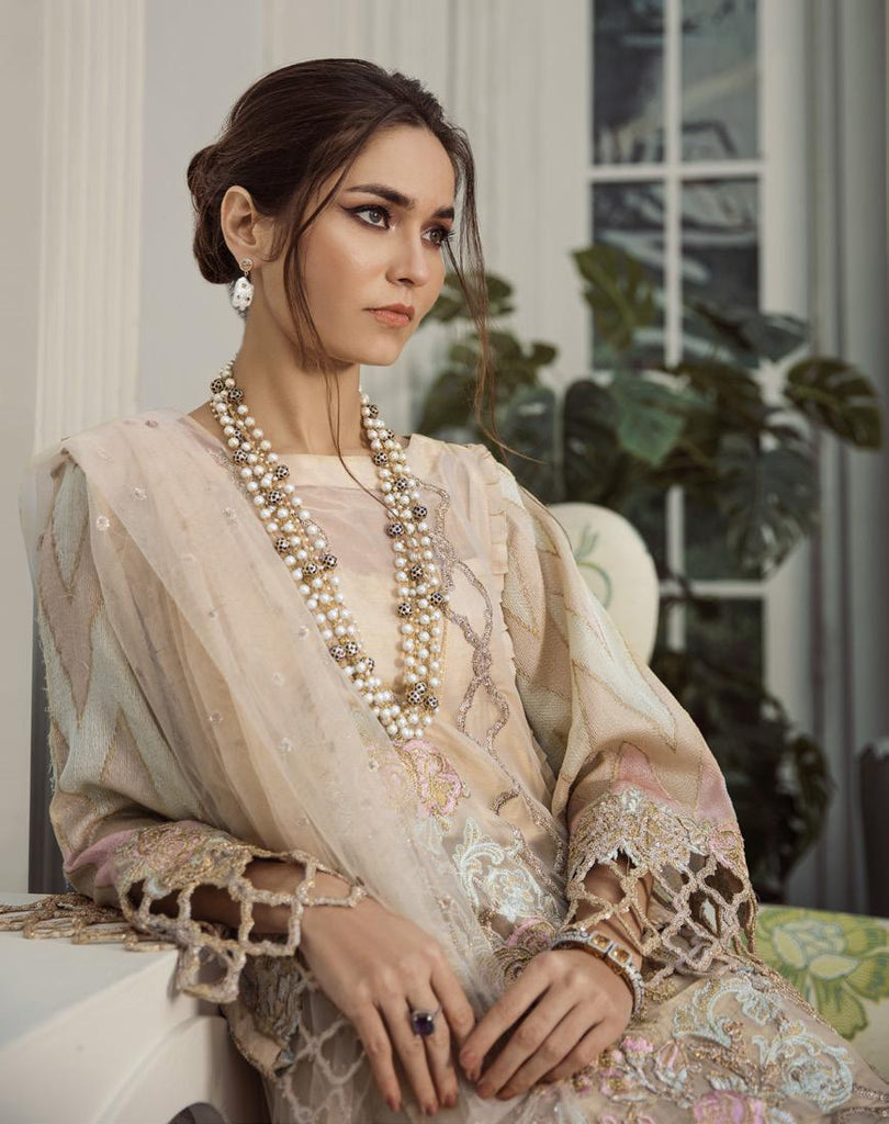 Rouche Luxe Collection 2020 – Marigold Bloom – YourLibaas