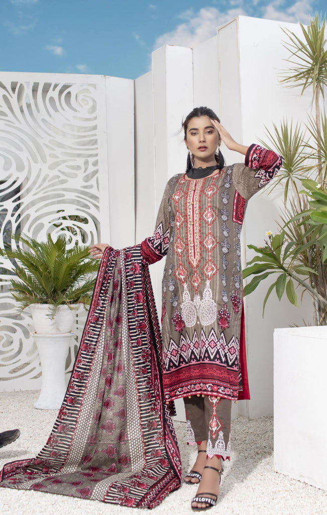 Rubab Embroidered Summer Lawn Collection – 3A