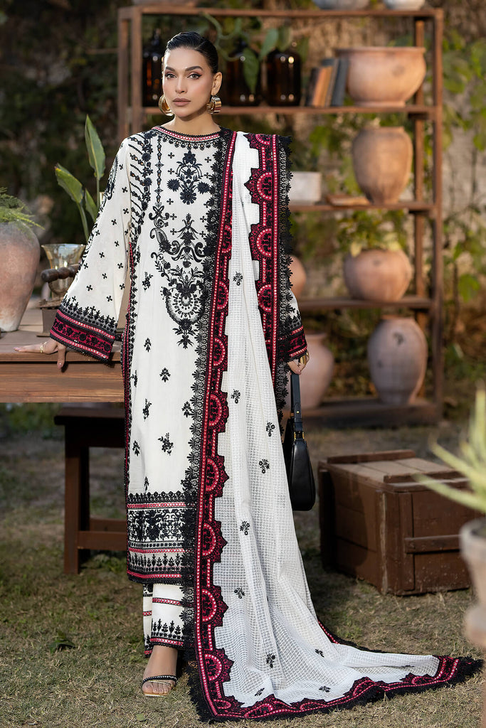 Serene Gulposh Luxury Lawn Collection 2024 – S.L 45 Karima