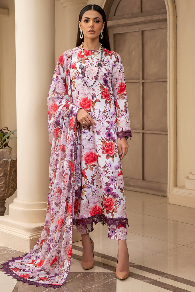 Zarif Georgette Silk Prints Collection – ZPR 03 Celina