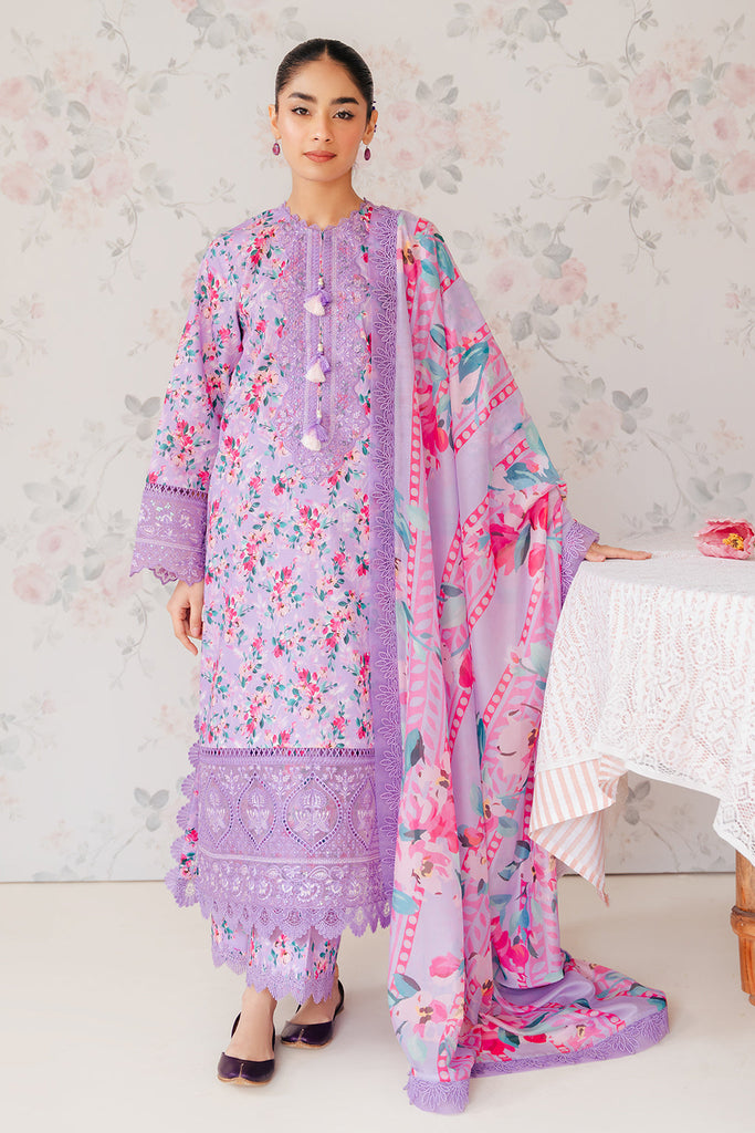 Afrozeh The Floral Charm Lawn Collection – Orchid