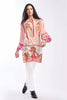 Gul Ahmed Winter Collection Tunic – Pink Single Digital Satin SDS-03 A - YourLibaas
 - 4