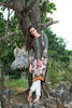 Gul Ahmed Black Printed Lawn Tunic SL-234 A - YourLibaas
 - 1