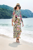 Gul Ahmed Green Printed Lawn Tunic SL-243 A - YourLibaas
 - 1