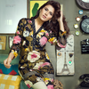 Gul Ahmed Summer 2017 - Black 1 PC Printed Lawn Single SL-270 B