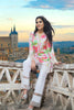 Gul Ahmed Summer 2017 - White 1 PC Printed Lawn Single SL-320 A