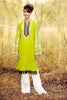 Gul Ahmed Gypsy Folk Lawn Collection - Light Green 1 PC Embroidered Lawn Single GS-05