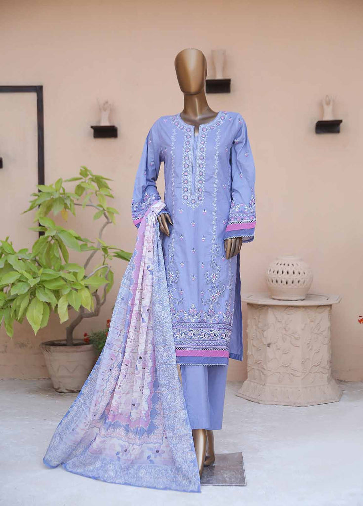 Bin Saeed Stitched/Pret Embroidered Suit – DN-434
