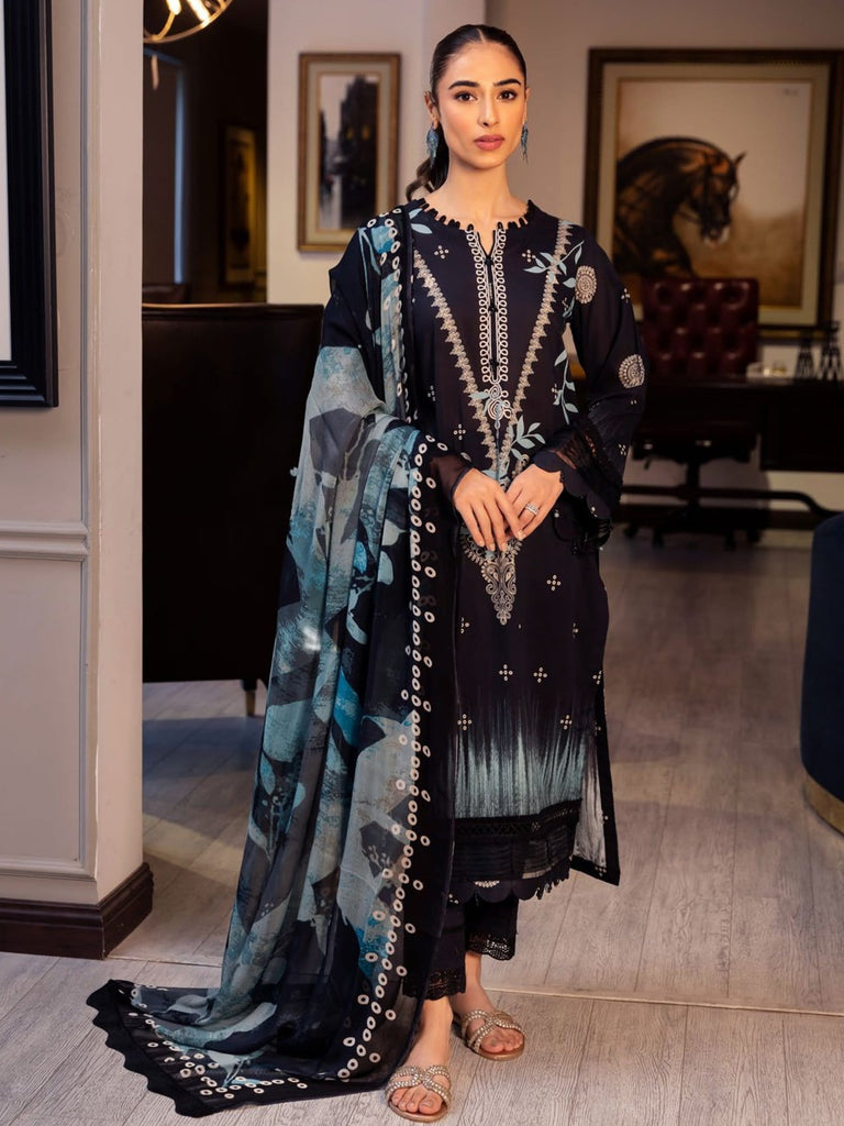Nureh Signature Prints Lawn Collection – SP-58