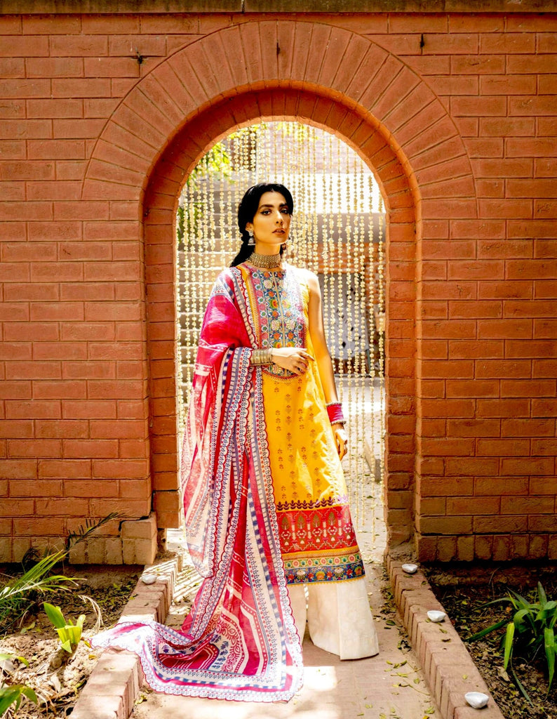 Saira Rizwan X Ittehad Lawn Collection Vol-3 – SR 03