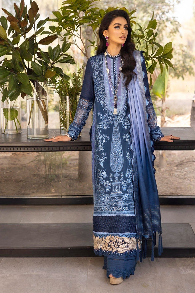 Sana Safinaz Luxury Lawn Collection 2022 – L221-007B-CL