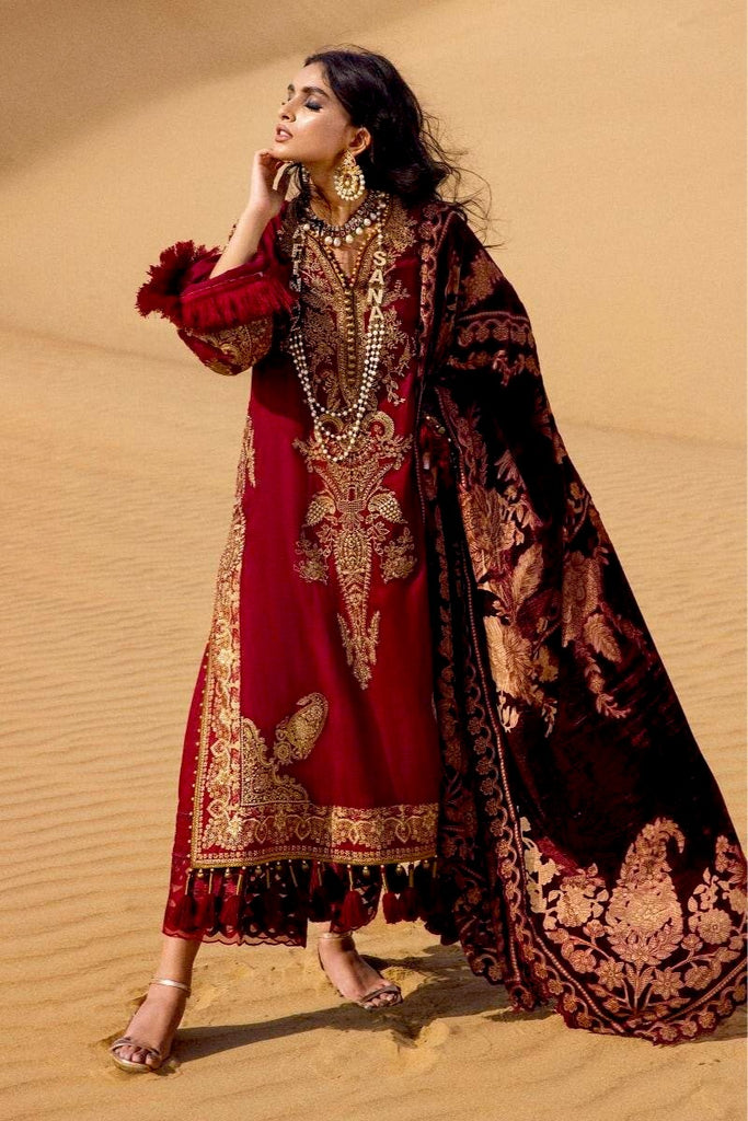 Sana Safinaz Luxury Winter Collection '21 – S211-006B-CP