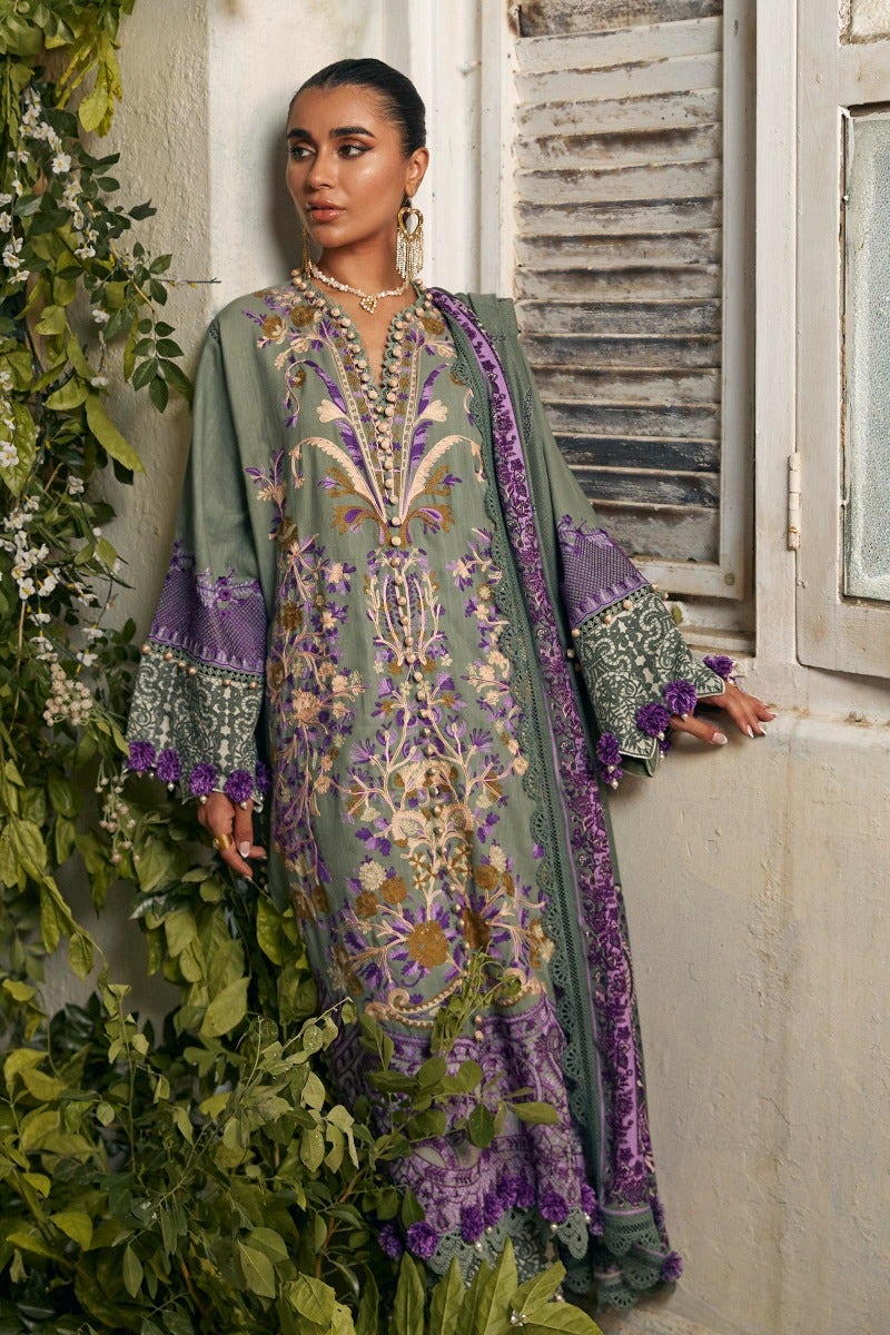 Sana Safinaz | Muzlin Winter 2024 |  M243-022B-3DB main image 0