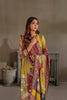 Sana & Samia by Lala Embroidered Woolen Print Collection – Daffodil