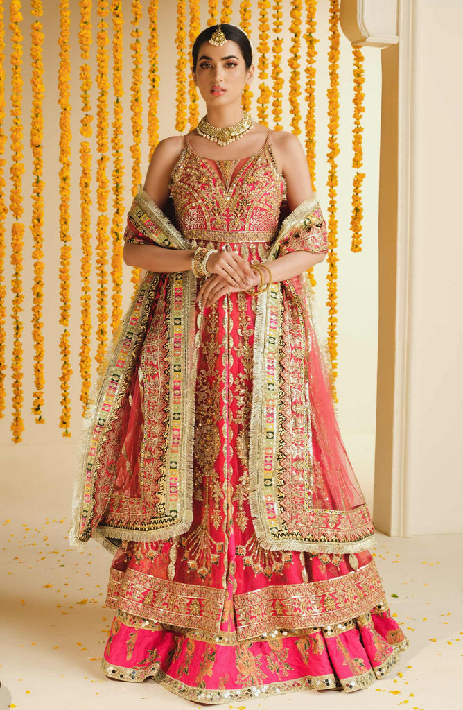 Shamrock by Maryum N Maria Formal Wedding Collection – Bridal Lehenga - Surai (SFF-0002)