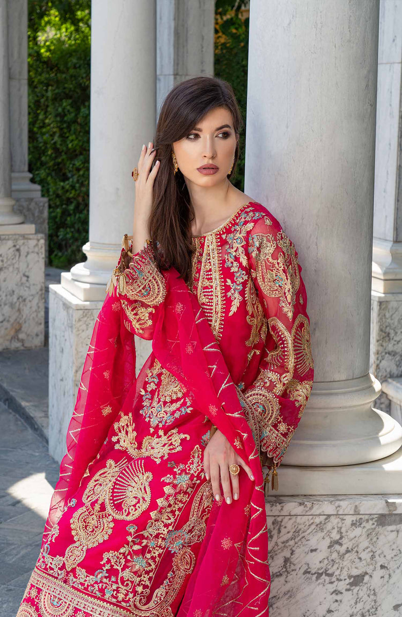 Maryum Raja Shamrock by Maryum N Maria Royal Rouge Formal Collection – Valiya (SFD ...
