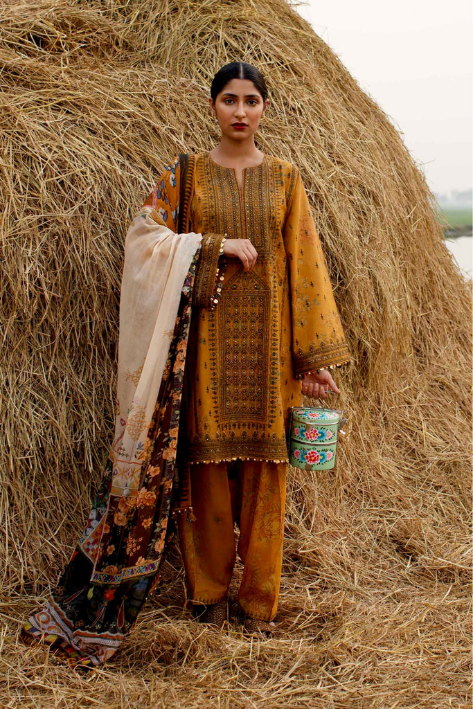 Zara Shahjahan Luxury Lawn Collection 2021 – SHIREEN-B
