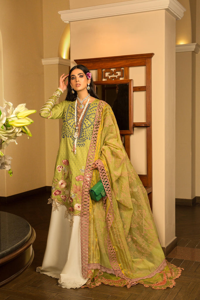Shiza Hassan Izel Luxury Lawn Collection 2022 – 4-A Ive