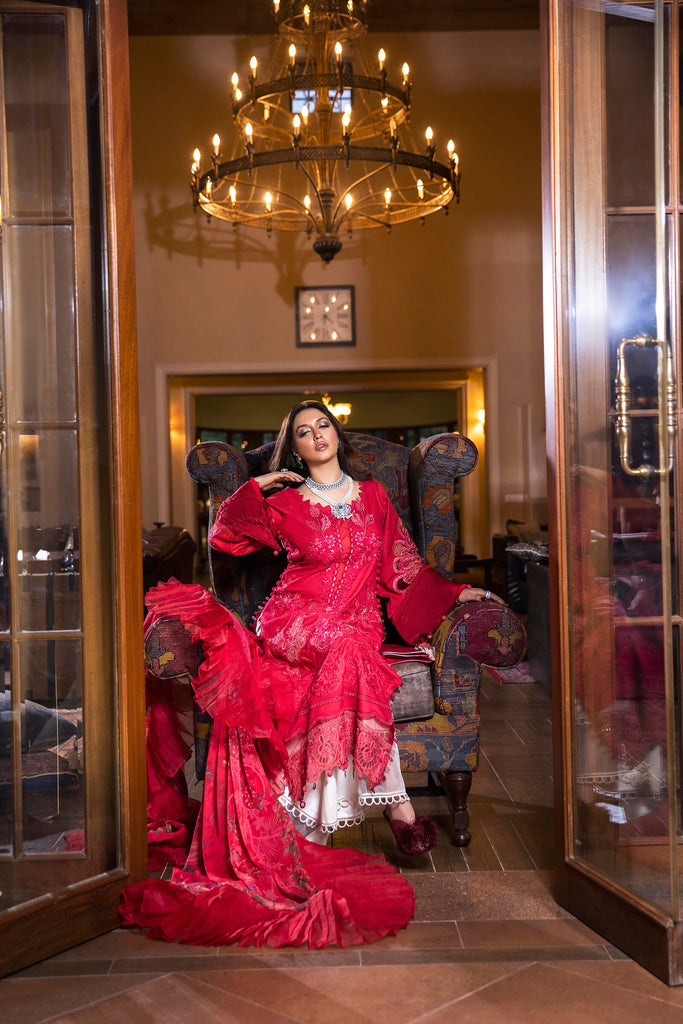 Shiza Hassan Izel Luxury Lawn Collection 2022 – 5-B Marvel